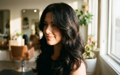 nutrition cheveux femme (4) femme à la chevelure brillante et volumineuse après cure de nutricosmétique capillaire