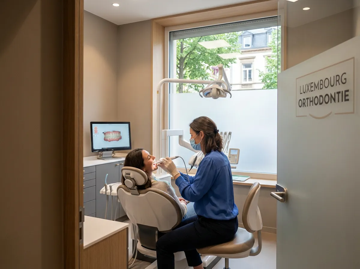 Cabinet orthodontie Luxembourg consultation aligneurs transparents