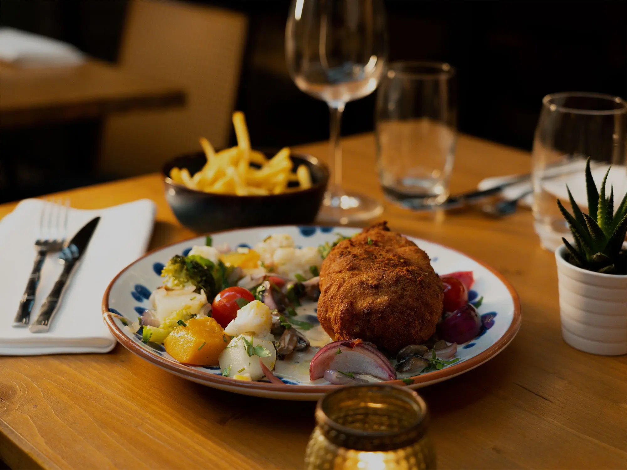 Menu servi table restaurant strasbourg