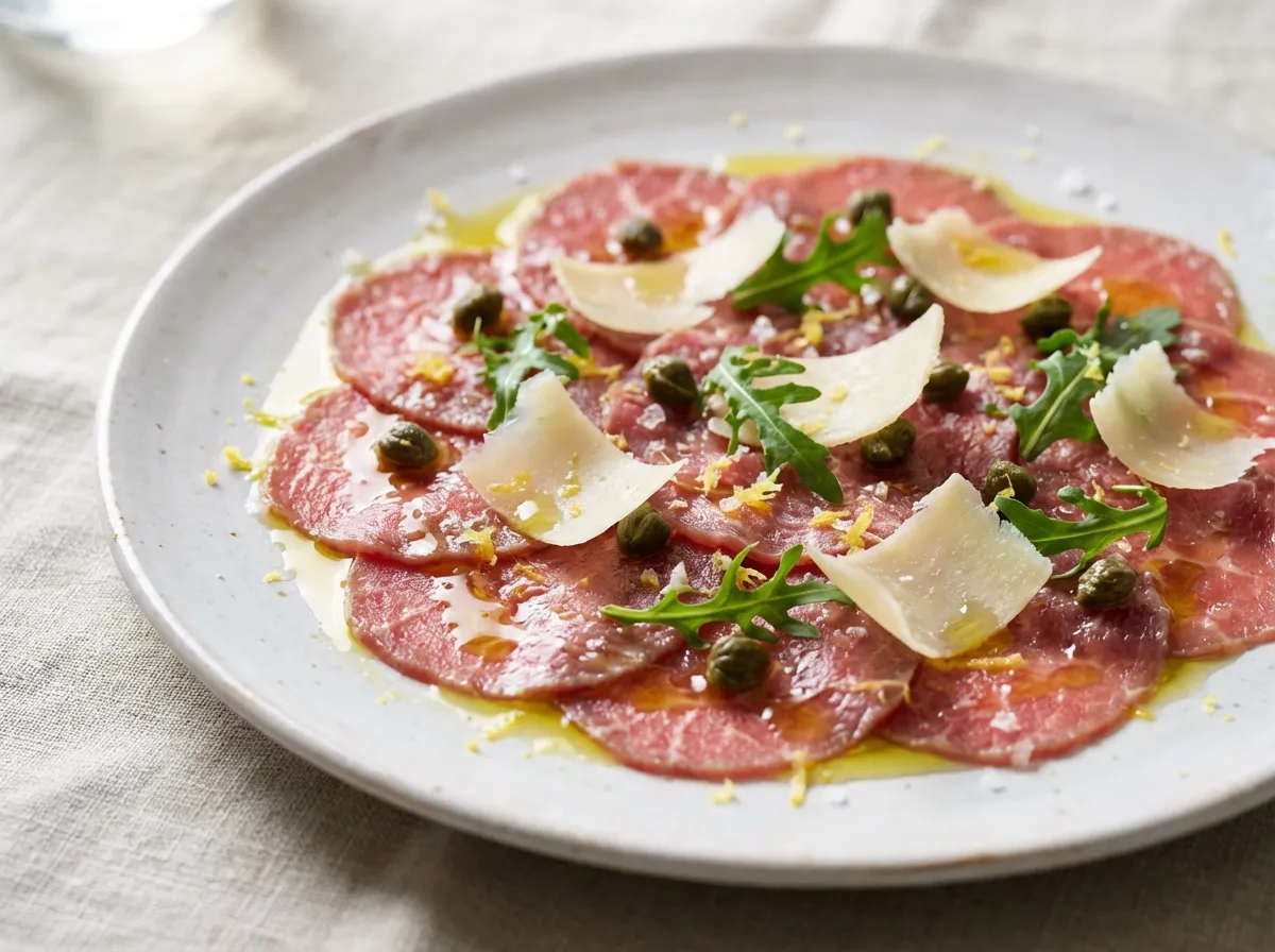 Recette carapaccio viandes