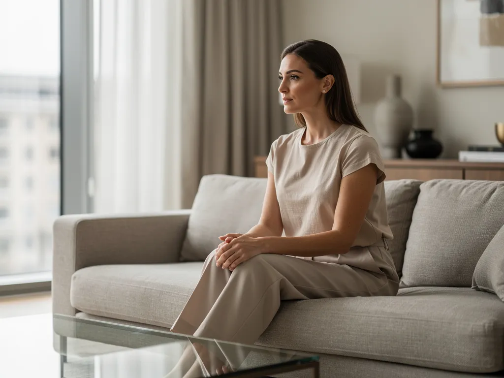 solitude intérieure femme seule chez elle isolement émotionnel vie normale comment ne plus se sentir seule