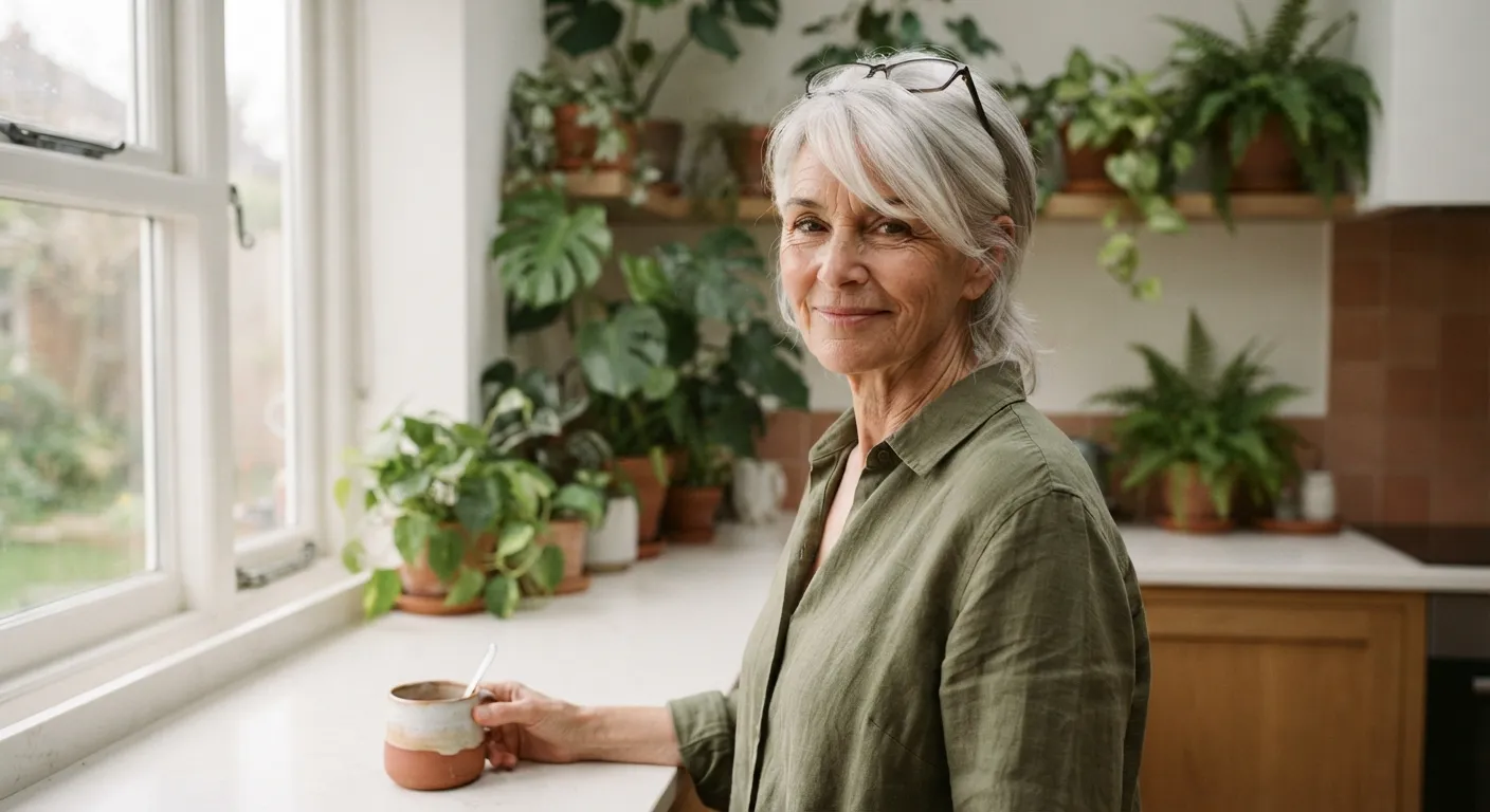 Pixie cut automne 2026 : coupe courte aux contours flous et à la nuque allongée sur cheveux gris
