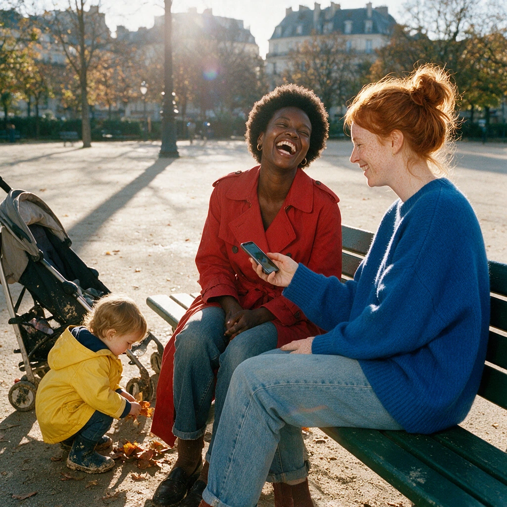 Baby-sitter accompagnant un enfant dans une activité, illustrant le choix d'une agence de garde fiable